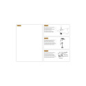 TV SET ACC DESK MOUNT 10-24"/FPMA-D1330WHITE NEOMOUNTS
