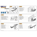 TV SET ACC DESK MOUNT BLACK/19-27" FPMA-D700DD NEOMOUNTS