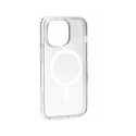 Puro Cover in TPU+PC "LITE MAG" with Magsafe for iPhone 16E, transparent