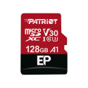 Patriot EP 128 GB microSDXC, memory card (black / red, A1, UHS-I (U3), Class 10)