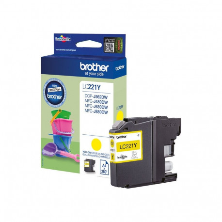 Brother ink yellow LC-221Y