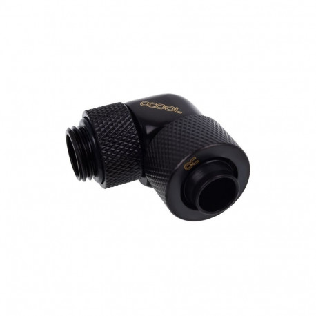 Alphacool Eiszapfen screw connection 90°, black - 17230