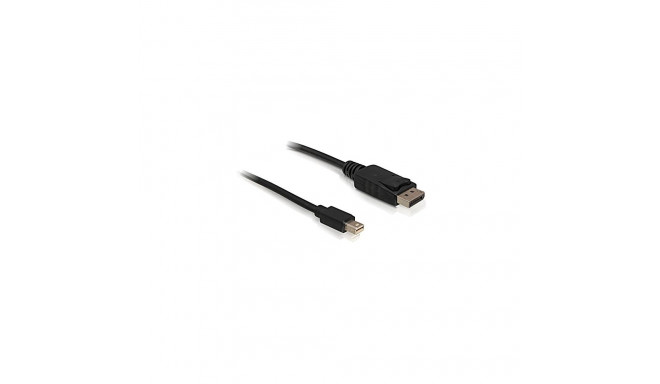 DeLOCK Adapter - miniDP - DisplayPort - 1 m - black