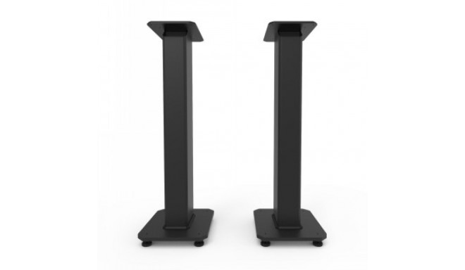 KANTO AUDIO 30" TALL FILLABLE SPEAKER STANDS WITH ISOLATION FEET - BLACK (PAIR)