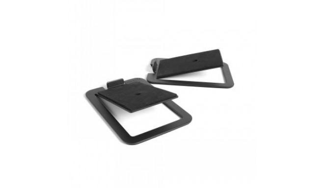 KANTO AUDIO DESKTOP SPEAKER STANDS FOR MIDSIZE SPEAKERS - BLACK (PAIR)