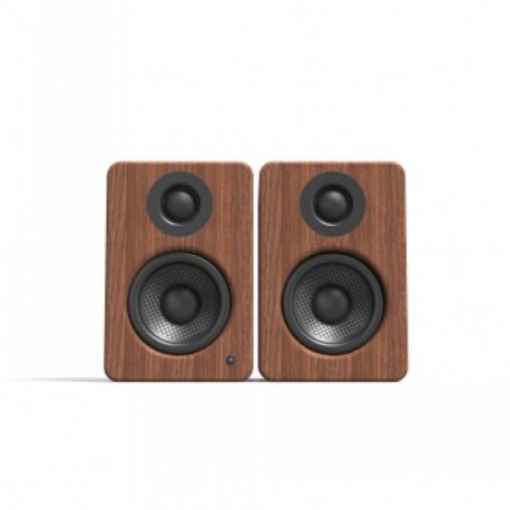 KANTO AUDIO 3" DRIVER - POWERED SPEAKERS WITH USB DAC AND 3.5MM AUX - WALNUT (INCL. TYPE C & G POWER