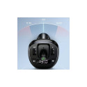 USAMS C21 käed-vabad komplekt FM-saatjaga, Bluetooth 5.0, MP3, 2xUSB 3.4A must/must CC115GC01 (US-CC
