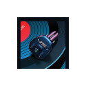 USAMS C21 käed-vabad komplekt FM-saatjaga, Bluetooth 5.0, MP3, 2xUSB 3.4A must/must CC115GC01 (US-CC