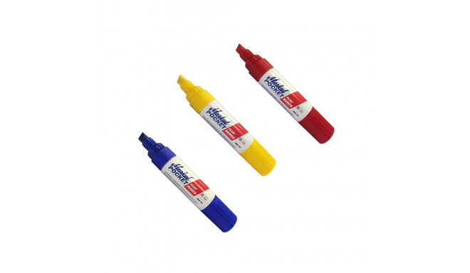 Double-sided paint marker POCKET, white