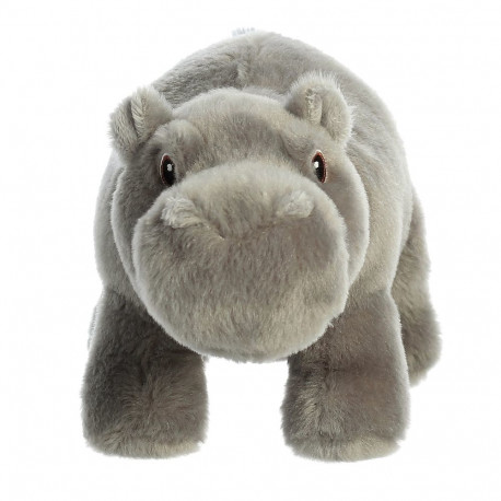 AURORA Eco Nation Hippo soft toy, 24 cm