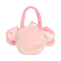 AURORA Fancy Pals plush toy axolotl in a bag, 20 cm