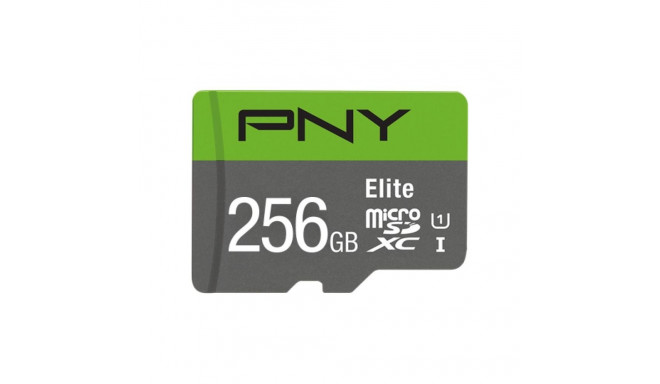 PNY Elite MicroSDXC 256 GB Class 10 UHS-I/U1 A1 V10 kaart (P-SDU256V11100EL-GE)