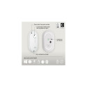 Logitech Pebble 2 M350s Wireless Mouse, RF Wireless + Bluetooth, 4000 DPI, Tonal White