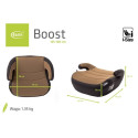 4Baby car seat  BOOST 125-150 mokka I-SIZE