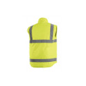 Divpusēja brīdinājuma veste, augsta redzamība, ūdensizturīga, izmērs L, HT5K245-L, HOGERT