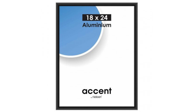 Nielsen Photo Frame 53426 Accent Frosted Black 18x24 cm