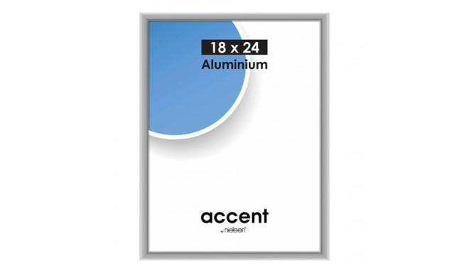 Nielsen Photo Frame 53424 Accent Frosted Silver 18x24 cm