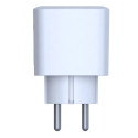 EZVIZ T30-10B Smart Plug Wi-Fi 10A Energy Monitoring Voice Control White