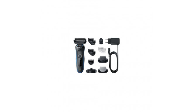 Braun Shaver 51-B4650cs Operating time (max) 50 min  Wet & Dry  Black/Blue