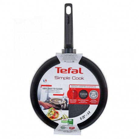 Frying Pan - Tefal B5560653 28cm Non-Stick Aluminium Thermo-Spot