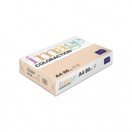 Värvipaber IMAGE COLORACTION, A4, 80 gsm, 500 lehte, SAVANA / PALE SALMON