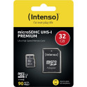 "CARD 32GB Intenso Premium MicroSDHC 45MB/s"