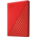 "2,5"" WD My Passport 4TB portable HDD USB3.0 USB2.0 compatible Red Retail"
