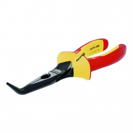 Bahco electrician´s tapered pliers – 45° angled nose, 200mm, 1000V VDE insulated