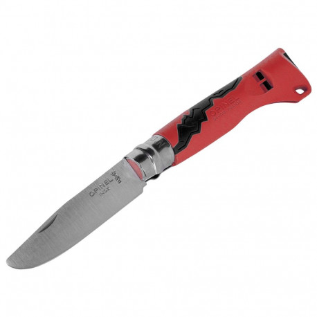 Opinel No. 07 Outdoor Junior red w. whistle