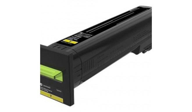 LEXMARK kollane tooner Return Program CS820 CX820 CX825 CX860 8k jaoks