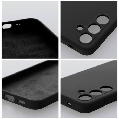 Case for Motorola G35 5G Silicone 2mm (camera protection) black