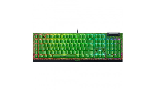 Mänguriklaviatuur Razer BlackWidow V4 X - Minecraft Ed. US