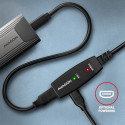 Axagon USB-A - USB-A 10 m must USB-kaabel (ADR-310)