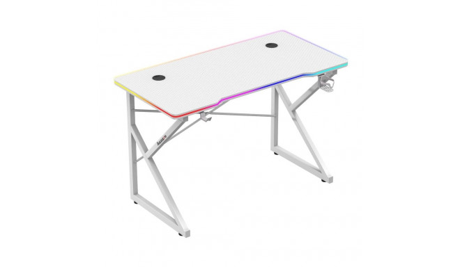 Desk Huzaro Hero 1.7 RGB White White 120 cmx60 cm