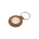 Fixed | Case for AirTag | Genuine cowhide | Brown