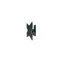 NEOMOUNTS TV SET ACC WALL MOUNT BLACK/10-40" FPMA-W815