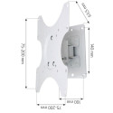 TV wall mount 19-37 inches LED/LCD swivel tilt white TV wall mount 19-37 inches LED/LCD swivel tilt white