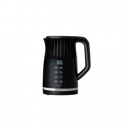 Electric Kettle - Adler AD 1350 1.7L Temperature-Controlled Black
