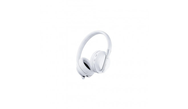 Happy Plugs PLAY Headset Wired &amp; Wireless Head-band USB Type-C Bluetooth White