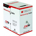Techly F/UTP hankkaabel Cat.5E CCA 305m solid välitingimustesse must ITP8-RIS-0305LO