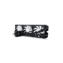 Alphacool Pro Aurora 420 CPU AIO Processor Liquid cooling kit 14 cm Black, White