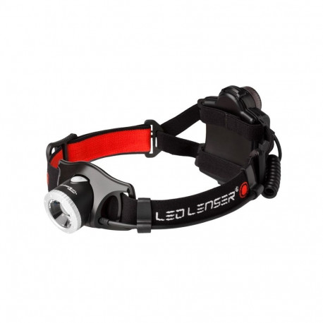 Ledlenser pealamp H7R.2 LED, must, punane, valge