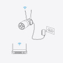 Reolink W320-B - 5MP Outdoor Security Camera, 2.4/5 GHz Wi-Fi, Person/Vehicle/Animal Detection, 100f