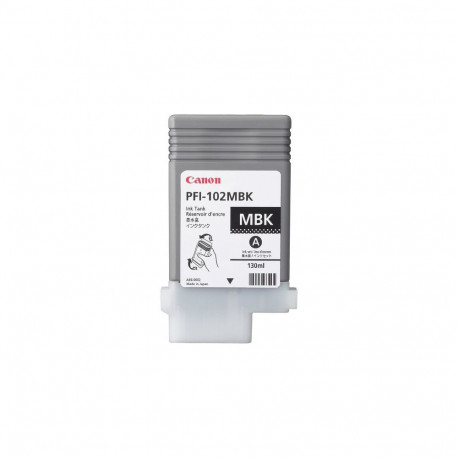 Canon PFI-102MBK originaal mattmust tindikassett