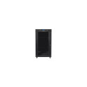 Põrandal seisev rack-kapp 19" 22U 600x800 must LCD klaasuksega Lanberg (flat pack) V2 Põrandal seisev rack-kapp 19" 22U 600x800 must LCD klaasuksega Lanberg (flat pack) V2