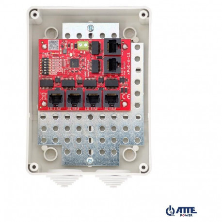 6-pordiline PoE kommutaator ATTE xPoE-6-11-S3