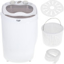 Adler AD 8055 washing machine Top-load 3 kg Cream, White