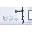 Gembird MA-D1-03 monitori alus / jalg 81,3 cm (32") lauamust