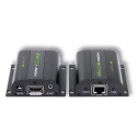 Techly HDMI pikendus Full HD kaablil Cat.5E / 6 / 6A / 7 max 60m isereguleeruv IDATA EXT-E70I