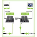 Techly HDMI pikendus Full HD kaablil Cat.5E / 6 / 6A / 7 max 60m isereguleeruv IDATA EXT-E70I
